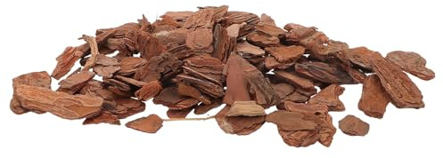 NOLITOY Natural Reptile Bark Chips Decor Fine Tree Bark Bedding for Terrarium Landscaping Safe Habitat Substrate for Turtle and Reptile Tanks Easy to Use Lifelike Terrarium Decor