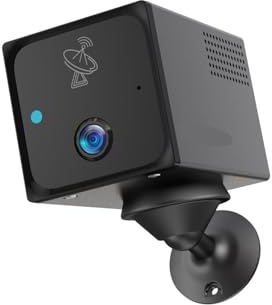 KVBRUI 4MP 4G Sim Mini Telecamera WiFi Batteria CCTV Sicurezza Telecamera for Bambini citofono rilevamento Radar Telecamera IP di sorveglianza(4G Cam ADD 128G)