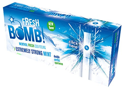 Fresh Bomb Arctic Strong Mint Click Hülsen mit Aromakapsel 25 Boxen (2500 Hülsen)
