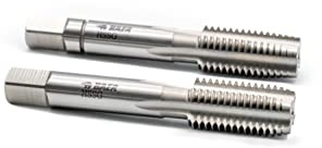 BAER HSSG Handgewindebohrer 2-tlg. Satz MF 10 x 1,0 - Gewindeschneider MF10 | Gewindebohrer-Satz | Vorschneider + Fertigschneider