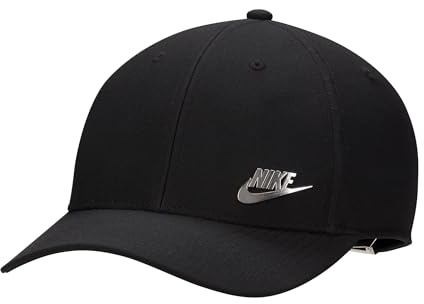 Nike Dri-FIT Club Strukturierte Cap mit Metalllogo, FB5371