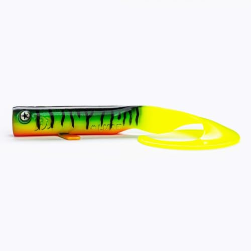 LMAB Drunk Twister - 12 cm & 16 cm, Kunstköder, Gummiköder, Angelköder, Twister Köder zum Raubfischangeln, Hechtangeln, Zanderangeln, Raubfischangeln, Angel Köder