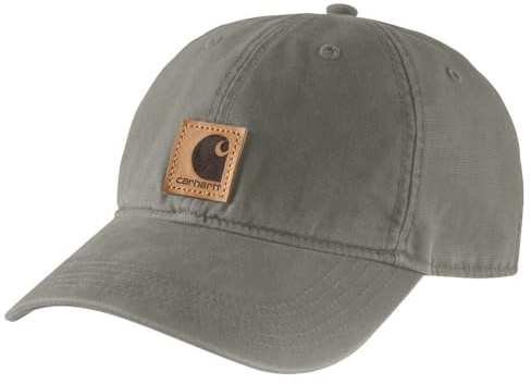 Carhartt Herren Canvas Cap Baseballkappe, Dusty Olive, Einheitsgröße
