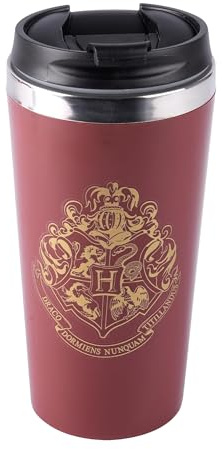 Harry Potter Coffee-To-Go Gobecher - Mug isotherme de Poudlard Mug à café rouge 350 ml