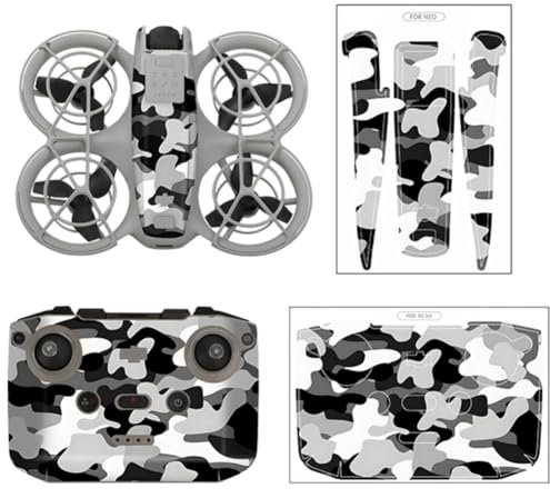 PVC-Aufkleber für DJI Neo, bunt, Camouflage, dekorativ, schützend für DJI Zubehör, kratzende Haut, cool