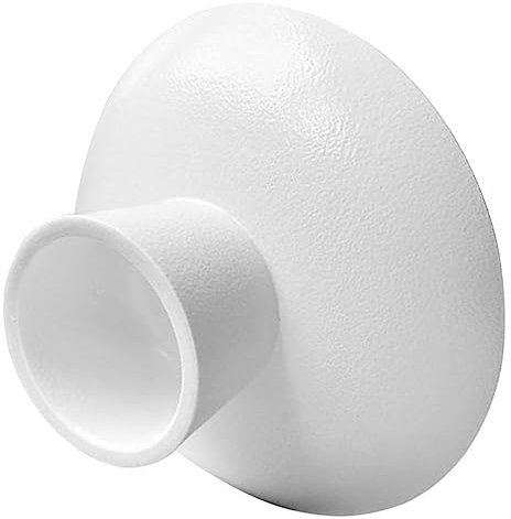 Genérico Bandeja para Frutas Cerámica Base Alta Soporte para Postres Accesorios para Fiestas Adecuado para Hogar y Celebraciones Color Blanco
