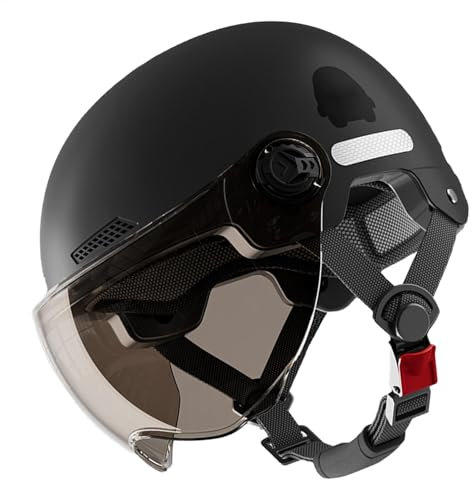 Lunaobrik Fahrradhelm | Goggle Helm, leichter Schneesport, Schutzhelm für Herren, Damen, Jugend