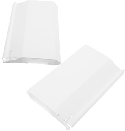 UKCOCO Volet de Porte D'écumoire de Piscine et Pack de 2 Pièces en Plastique Mousse Compatible Remplacement Rapide, Solide Skimmer Piscine