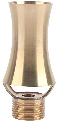 Wakects Fountain Cascade Buse Cèdre Fountain Spray Tower Ice Tower Sprinkler Alivable Tête pour étangs Garden Eaux d'extérieur (4 Points 6 Points Type Universel)