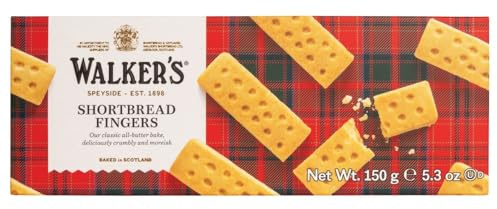 Walkers Shortbread Fingers - 150 gr - Biscuits au beurre traditionnelles écossais