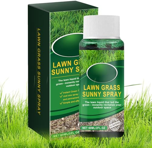 Green Lawn Productor - Fertilizante De Césped Líquido | Fertilizante De Jardín De 60 Ml | Fertilización Líquida Para Un Crecimiento Robusto | 1.38x3.86 Pulgadas, Fertilización De Todo Propósito Reutil