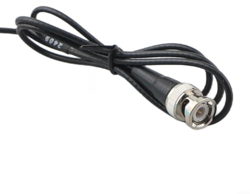 babominimer Sonde électrode de pH pour testeur de pH BNC, capteur de pH 0-14 avec câble de 115 cm, sonde de qualité laboratoire remplaçable pour test d'eau, aquarium, hydroponie, système RO