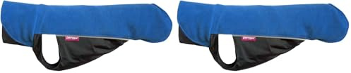 Dog Copenhagen Pomppa Jumppa Hundemantel, Fleece, 80 cm, Sky (Packung mit 2)