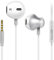 GAMURRY Auricolari, In-Ear Cuffie Con Filo 3,5mm Jack, Stereo Bass Cuffiette Con Filo e Microfono, Suono Potente Guidato Dai Bassi Chiamate HD Nessun Rumore, Compatibile Con Computer, Tablet, MP3