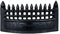 Simpa GREENWICH MEDIUM Black Fire Coal Log Grate Basket - Sturdy Fireplace Accessory - 20cm (H) x 11cm (W) x 40cm (L)