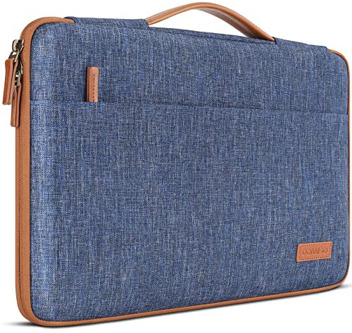 DOMISO Tasche Hülle für 11.6 Zoll Notebook iPad, Wasserdicht Laptophülle Laptop Sleeve Case Schutzhülle für 13 MacBook Air Pro 2020/ Surface Pro 7 X /13.4 Dell XPS 13/MateBook 13 2020, Blau