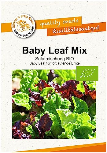 Baby Leaf BIO Salatsamen von Bobby-Seeds Portion