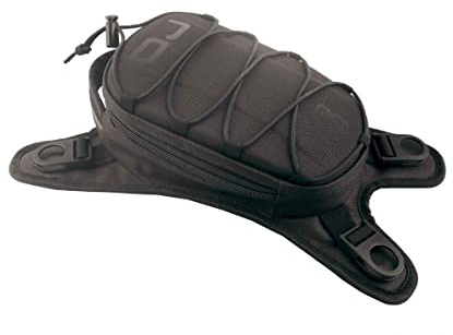 OJ Borsa Universale da Serbatoio Keen – Borsa Moto Impermeabile con Fissaggio a Cinghie e Sgancio Rapido – Ampio Spazio per Oggetti Personali Facile da Installare