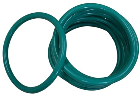 10 Stück O-Ring aus Fluorkautschuk FKM, 3 mm Drahtdurchmesser, 60 mm Innendurchmesser, 66 mm Außendurchmesser, für Gleitringdichtungen, Pumpen, Konstantdruckventile, Instrumente