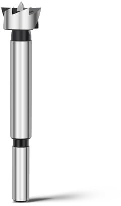 Mèche Forstner 19 mm pour bois, embouts Forstner diamètre 19 mm, longueur 90 mm avec tige ronde de 8 mm