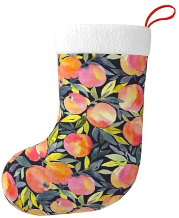 Hgbbdyyjj Bunte Weihnachtsstrümpfe für Herren und Damen, personalisierbar, weiches Polyester, dekorative Socken, Schwarz , Einheitsgröße