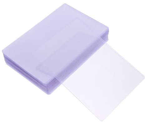 NUOBESTY 30 Stück Kartenhüllen Für B6-fotopostkarten Hartplastik-kartenschutz Lichtbeständige Ausweishalter
