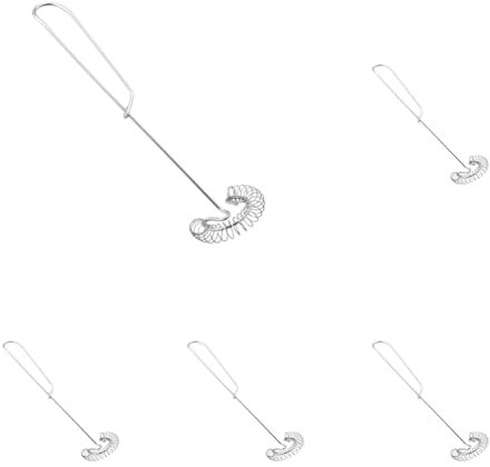 HENDI Frusta a spirale, cucchiaio magico, frullino-sbattitore a mano, frusta cucina per montare e mescolare uova, latte, farina, creme, salse, condimenti, ecc, mini miscelatore, (L)250mm, inox, PP