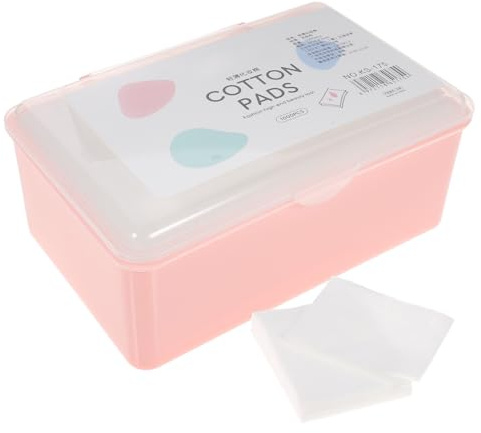 LOLIPPYY Dischetti Struccanti Usa e Getta Non Tessuto, Set Da 1000 Pezzi, Morbidi e Delicati Per La Pelle, Accessori Make-up Per Uso Quotidiano e Cura Del Viso, Per Donne e Ragazzo Ragazza
