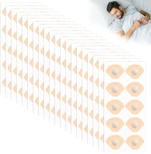 Lot de 400 patchs nasaux magnétiques, bandes nasales pour une respiration facile, bandes de nez magnétiques anti-ronflement, bandes nasales efficaces pour un meilleur sommeil