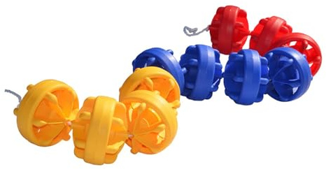 Separatore per piscina galleggiante, corda di sicurezza da 12 cm, filo di acciaio opzionale/nylon per piscina interrata (6 m) e affidabile sistema Ber per piscina