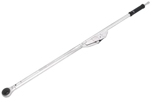 Draper Expert Breakback Torque Wrench 1 Drive | 300–1,000Nm Heavy-Duty Torque Tool with Push-Through Ratchet, Soft Grip Handle & Storage Case