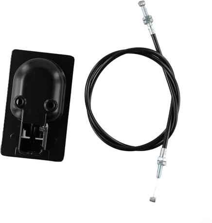 HomeVortex Ensemble de poignées de déverrouillage pour chaise de jardin inclinable – Câble de traction en alliage d'aluminium pour chaises longues, réparation de meubles Noir