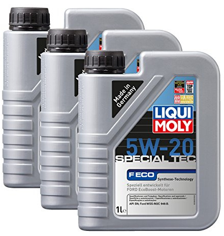 3x LIQUI MOLY 3840 Special Tec F ECO 5W-20 Motoröl 1L