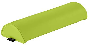 Pader Medi Tech Halbrolle I Knierolle aus Polyetherschaumstoff I Lagerungsrolle mit Kunstlederbezug und Kedernähten I 50 x 15 x 7,5 cm I in 20 Farben verfügbar (Grasgrün)