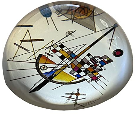 Parastone Kandinsky-Briefbeschwerer, Glaskuppel, modern, PKAN1