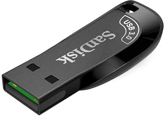 SanDisk Ultra Shift USB 3.0 Flash Drive 128 GB