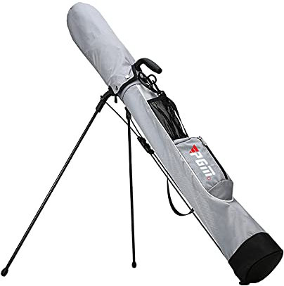 T TOOYFUL wasserdichte Staubdichte Golf Stand Bag Club Pitch and Putt Bag mit Ständer - Grau