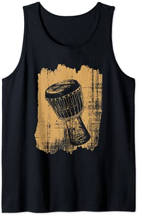Perkussion Djembe Trommel Tank Top