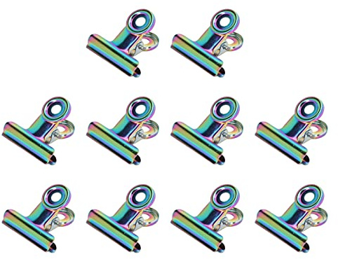 Pince à Ongles, 10pcs Pinces à Ongles Légères Clolorful Pince D'extension de Manucure Outil D'art D'ongle pour Bricolage Manucure Nail Art pour Polygel Extension D'ongle UV LED Pinces de Constructeur