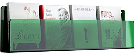 Prospektständer/ Prospekthalter Ständer 40 60 80 100 120 Cm Lang Acryl Zeitschriftenständer, Wandmontage Katalog-Literatur-Halter Prospektständer, Für Büro Kirche Kaffeehaus Anzeige Zeitungshalter ( C