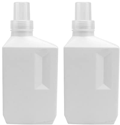 Ciieeo Waschmittelflaschen Leer 2 Stück Nachfüllbare Kunststoffflaschen Für Shampoo Lotion Duschgel Und Wiederverwendbar Für Bad Und Haushalt
