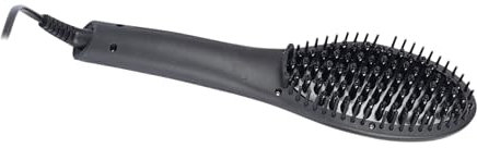 Digiquest Spazzola Lisciante a 55W BRUSHY, con temperatura regolabile, riscaldamento rapidom display digitale, con spegnimento automatico