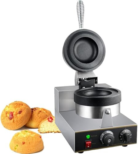 ExoticaBlend UFO-Máquina ppara Hacer Pasteles y Hamburguesas, Máquina para Hacer Hamburguesas, Helado, Panini, Platillo Volador, Sándwich, Helado, Gofrera
