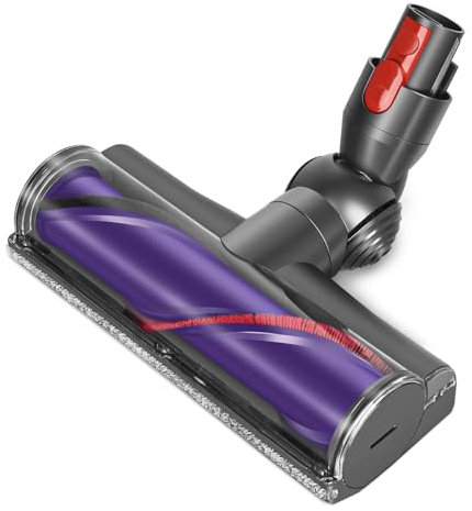 MoPei Cepillo Motorizado Compatible con Dyson V11 V10 V8 V7 Aspiradora, Apto para Moquetas y Suelos Duros