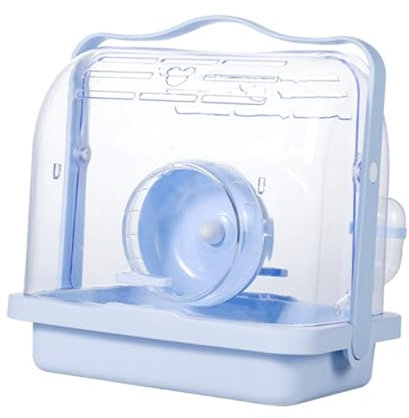 BESPORTBLE Hamster Tragetasche Transportkäfig Tragbarer Käfig Für Kleine Tiere Für Ausflüge Aus Robustem Material Geeignet Für Hamster Meerschweinchen Und Andere Kleintiere Klassischem