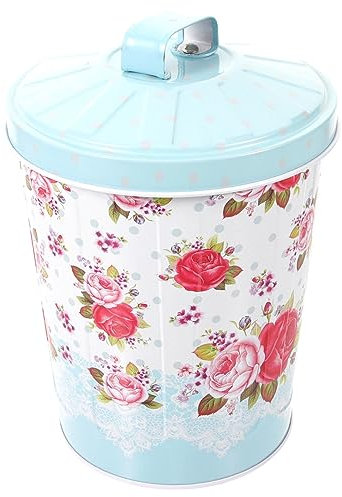 Anneome Caja De Hierro Para Dulces Navideña Creativa Tapa, Gran Capacidad, Diseño Europeo, Almacenamiento Sellado Para Fiestas y Hogar, Caja Decorativa Para Regalos Festivos