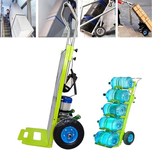 Carriola elettrica per salire le scale, sedia a rotelle, carrello di trasporto, 800 W, 48 V, 24 A, carrello a mano che consente di risparmiare energia, capacità di carico (250 kg), motore senza