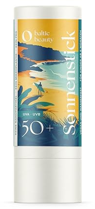 Baltic Beauty Sonnenstick LSF 50 Sommer Edition – Sonnencreme Stick SPF50+ für Gesicht & empfindliche Haut – ohne Weißeln, wasserfest, vegan – Sonnenschutz für unterwegs