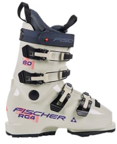 Fischer RC4 60 - Scarponi da sci alpino per bambini, colore: sabbia, 23,5