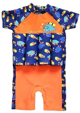 Generisch Badeanzug Kinder mit Floatation Kleinkind Schwimmtraining Hilfe Schwimmende Badeanzug EIN Stück Schwimmern Badeanzüge